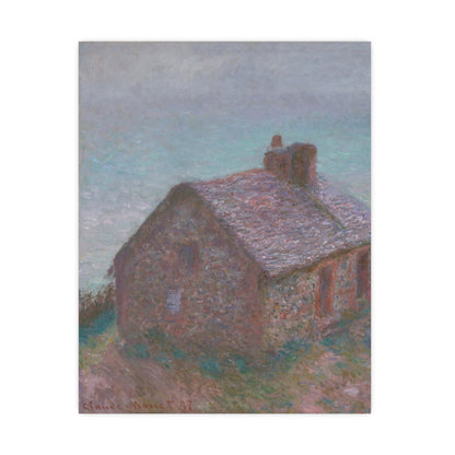 The Customs House at Varengeville - Monet Fine Art Poster