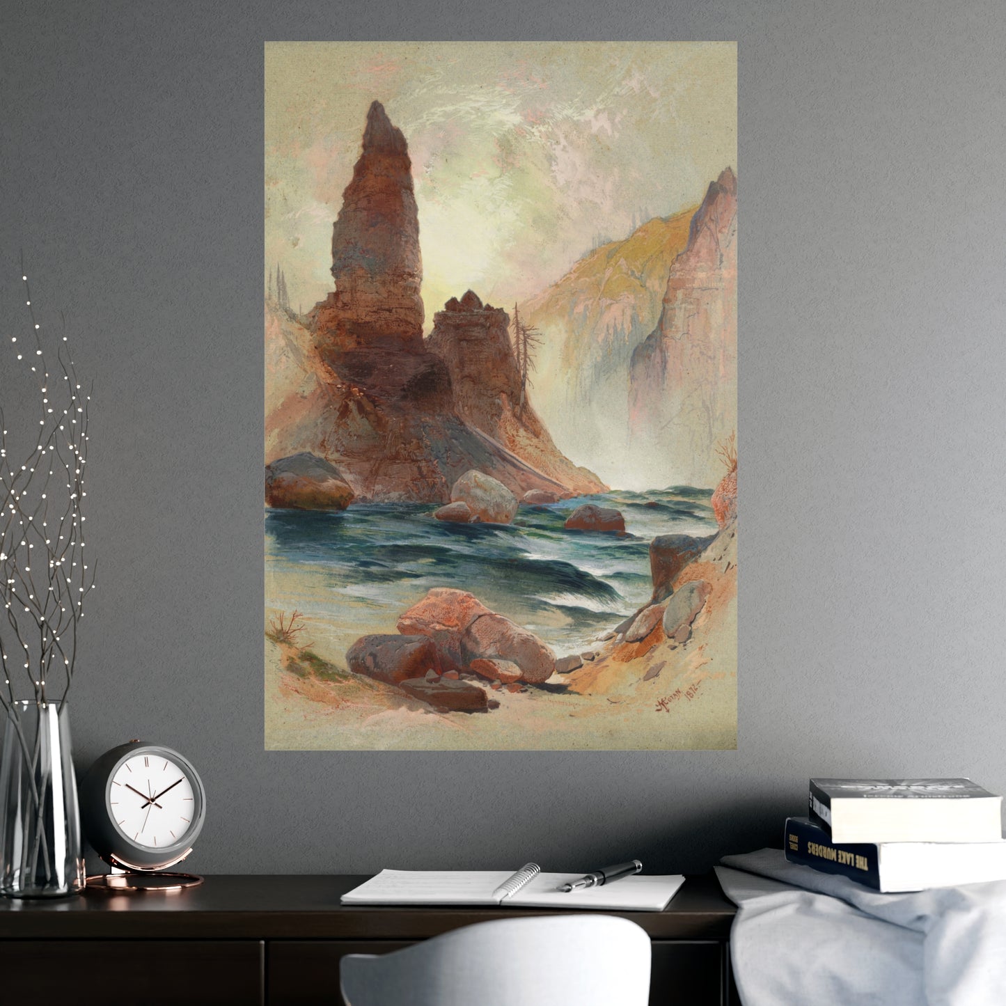 Tower Falls Yellowstone - American West Fine Art Poster