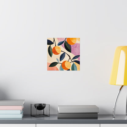 Orange Delight Botanical Fine Art Print