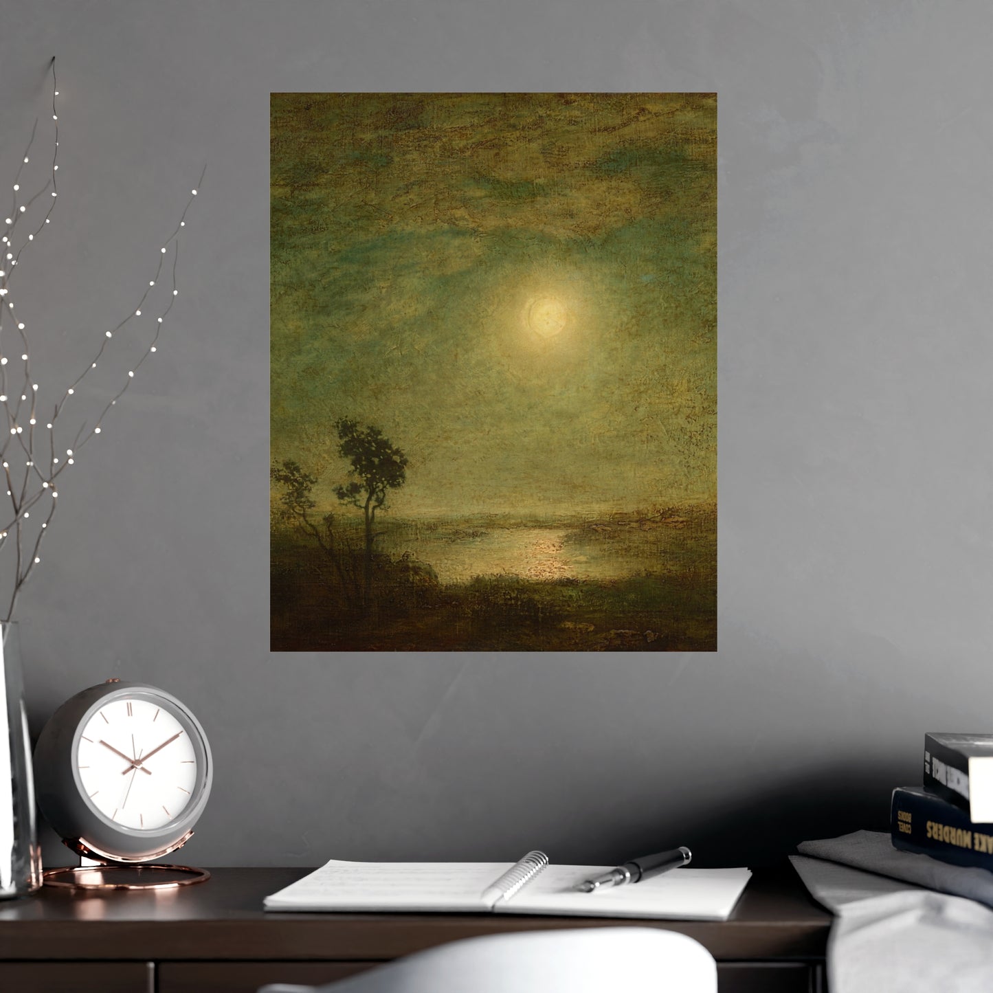 Moonlight II - Luminous Night Fine Art Poster