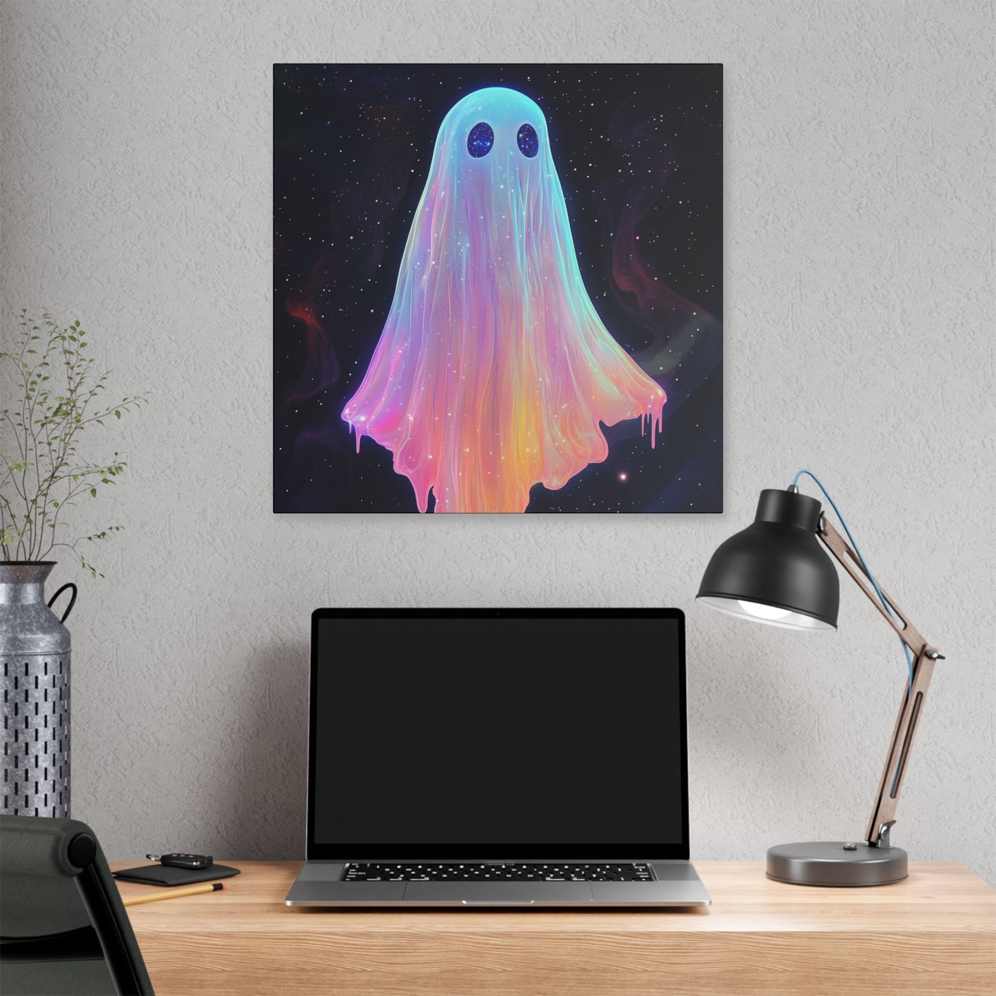 Cosmic Ghost  - Custom Art Print on Canvas