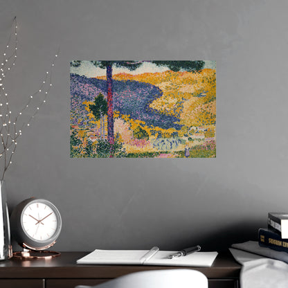 Valley with Fir Shade on the Mountain - Museum Collection - Fine Art Poster