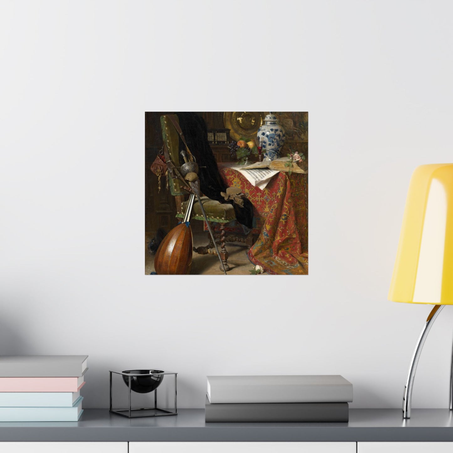 Elegant - Still Life Art - 17th Century Interior Painting - Fine Art Print - Gothic Art - Vintage Fine Art