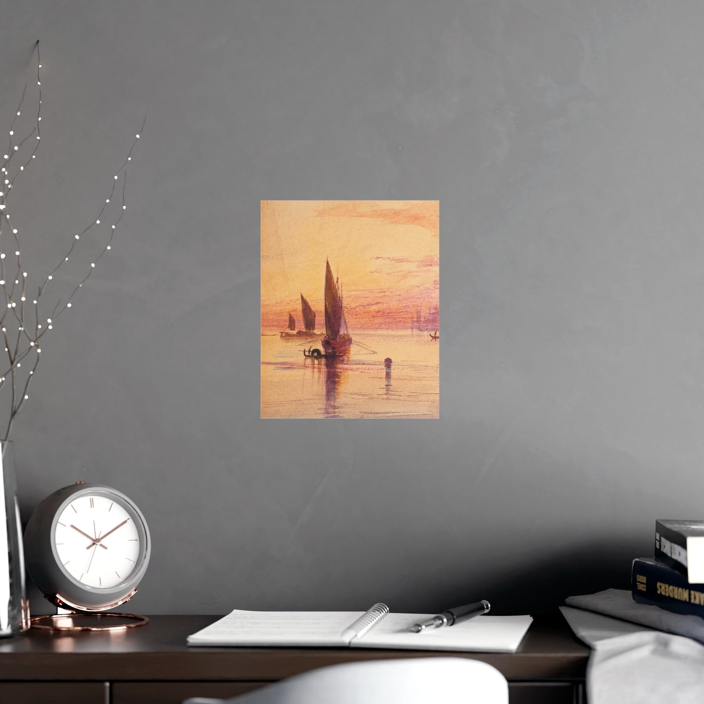Santa Maria della Salute Venice at Sunset - Fine Art Poster