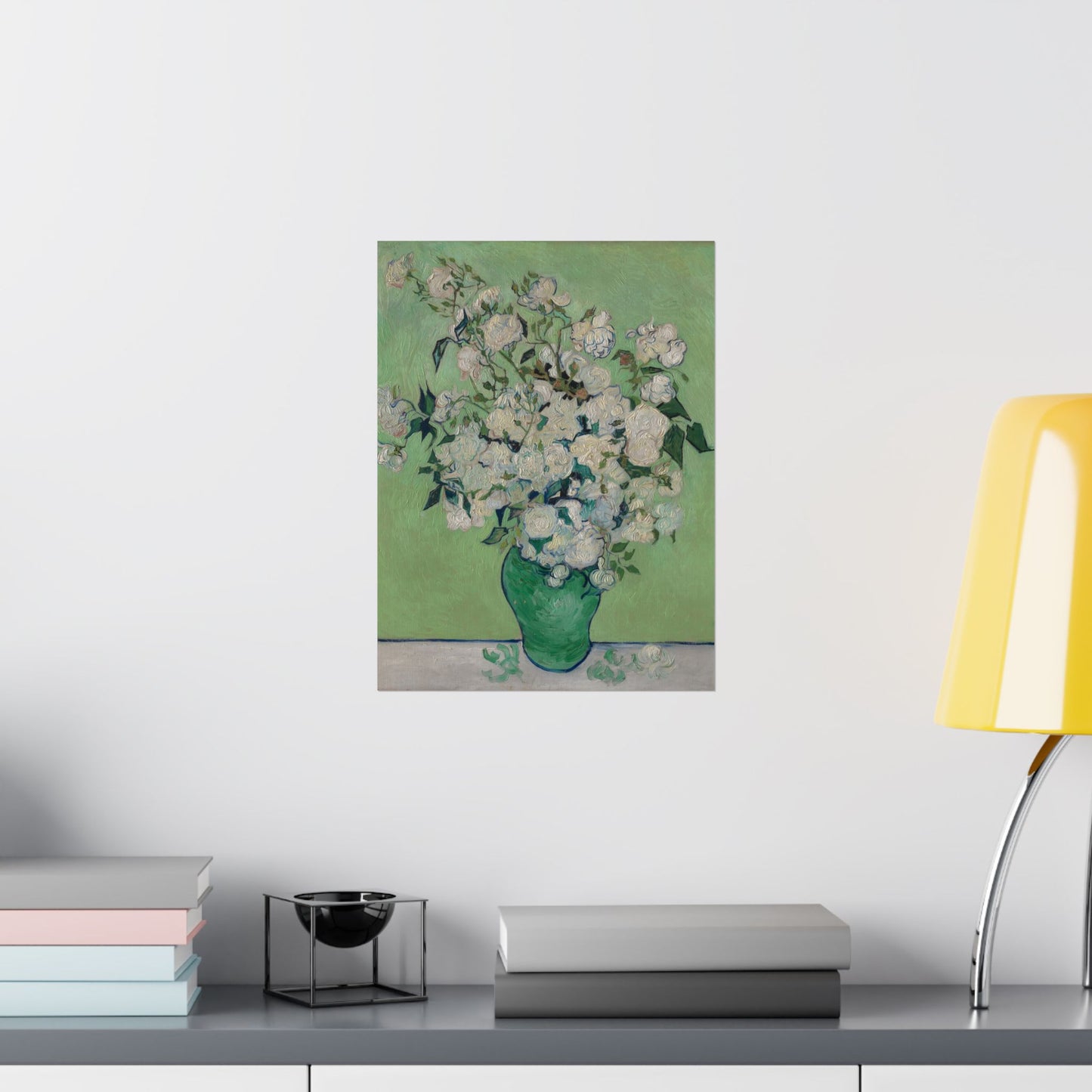 Van Gogh- Fine Art Prints - Reproduction - Flowers in a Vase - Floral Vertical Poster - Artistic Home Décor for Nature Lovers