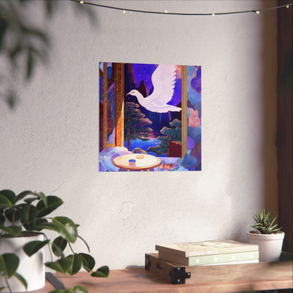 Into the Mystic Dove Messenger Fine Art Print