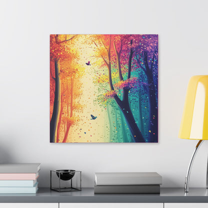 Enchanted Forest - Delight in Nature Series - Fine Art Print on Canvas