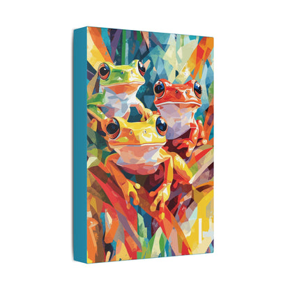 Frogs are Friends - Delight in Nature Series - Fine Art Print on Canvas