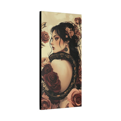 Never Look Back - Secret Garden Series - Fine Art Print on Canvas