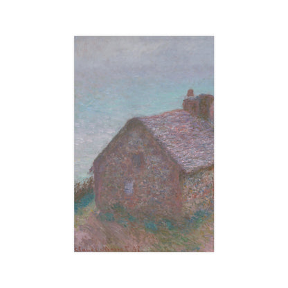 The Customs House at Varengeville - Monet Fine Art Poster