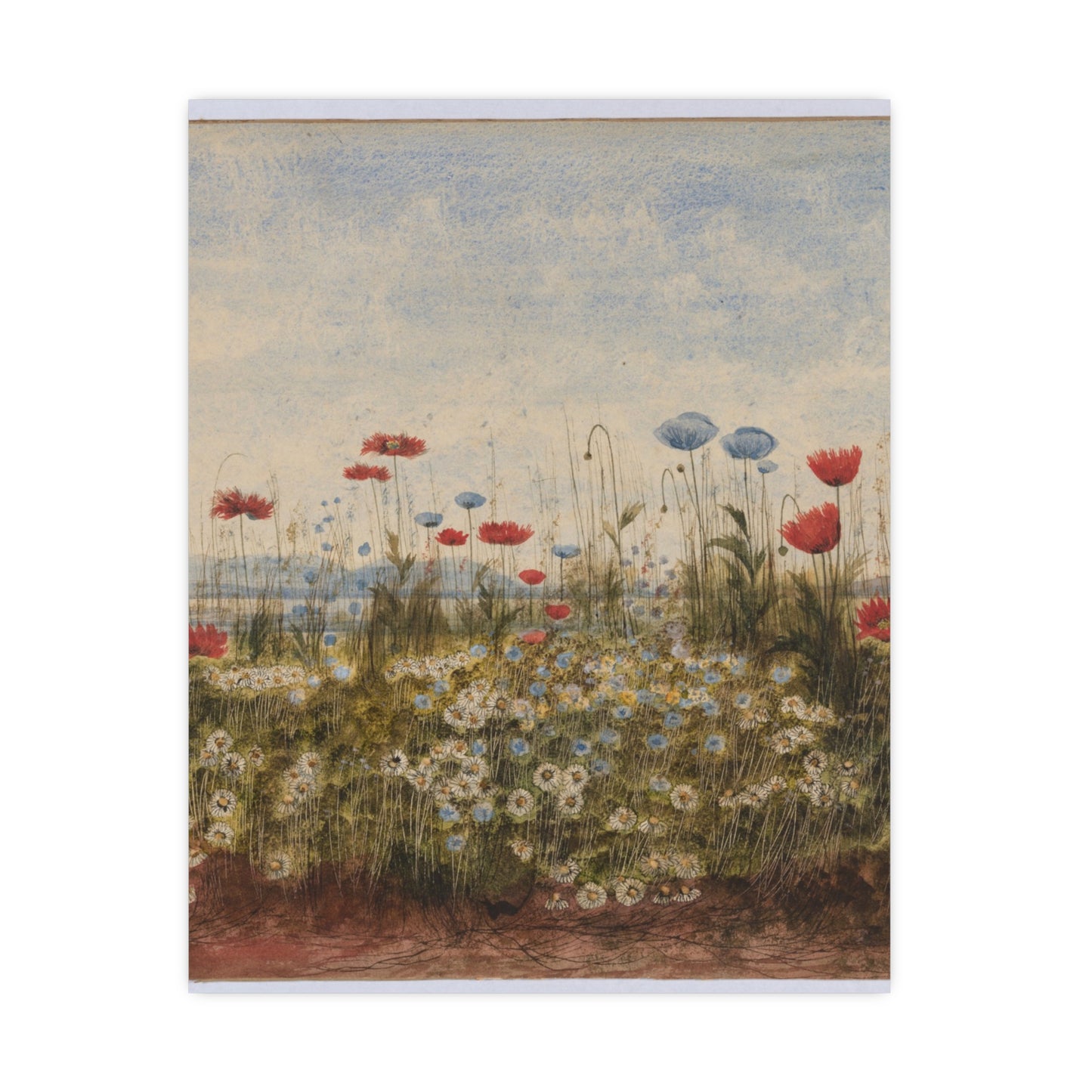 Wildflower Scene - Museum Collection - Fine Art Poster
