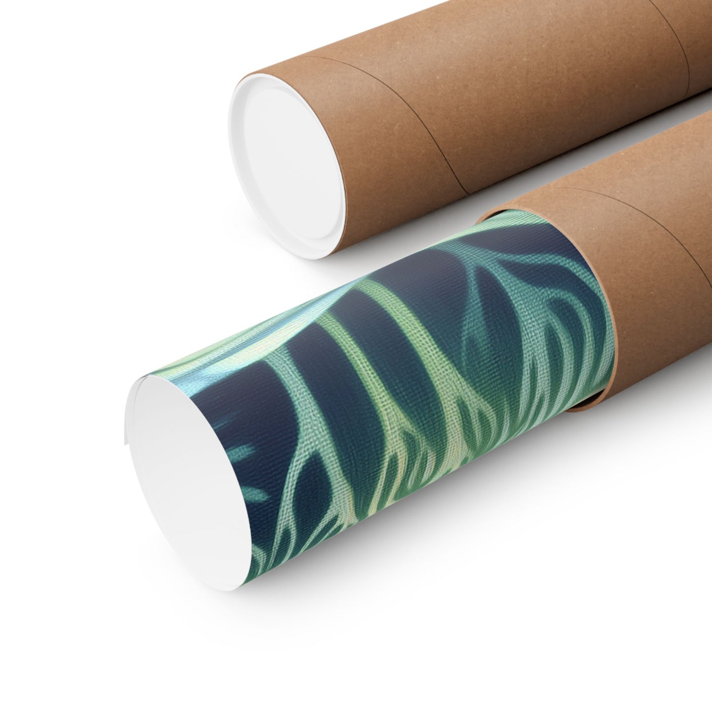 Serene Nature Matte Vertical Poster - Tranquil Forest Design for Home Decor
