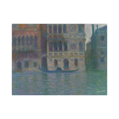 Venice Palazzo Dario - Monet Fine Art Poster