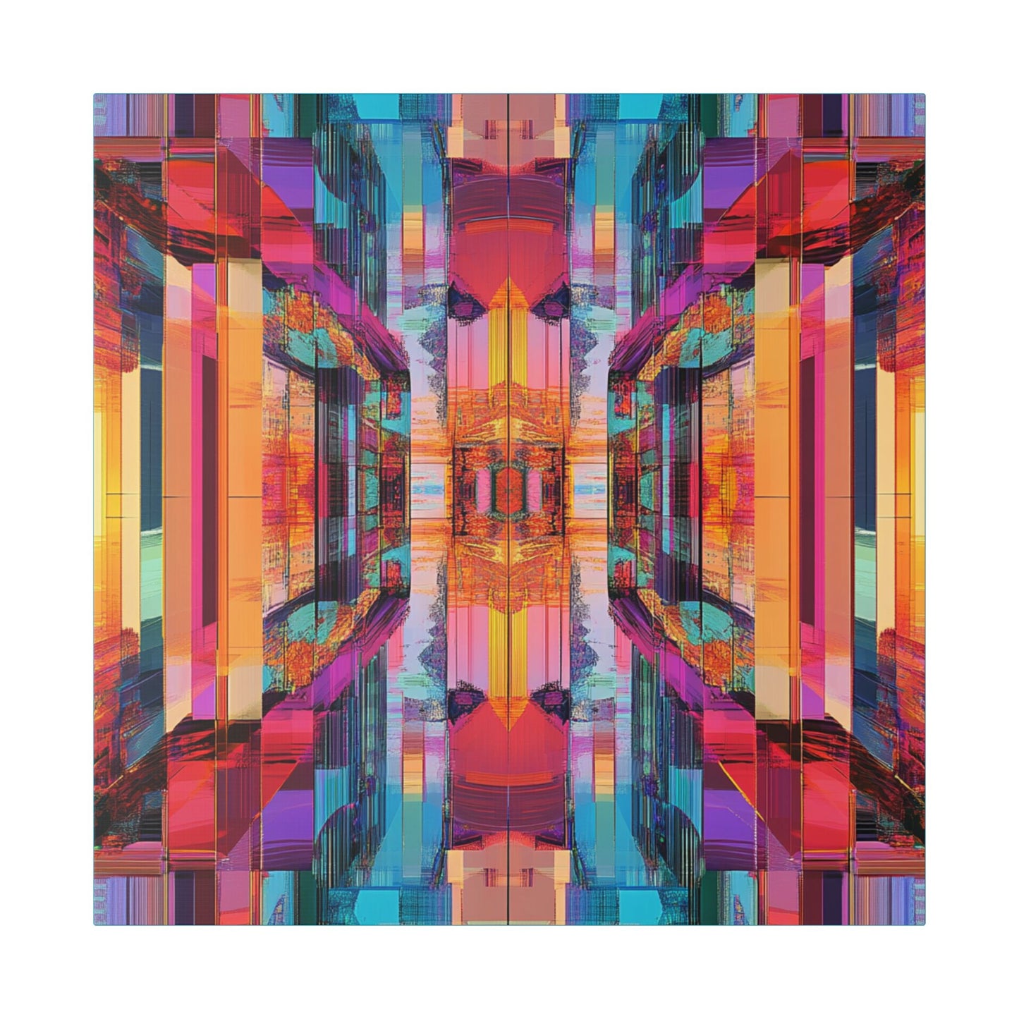 Glitch Origin - Fine Art Print on Canvas