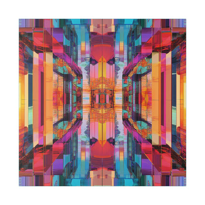 Glitch Origin - Fine Art Print on Canvas