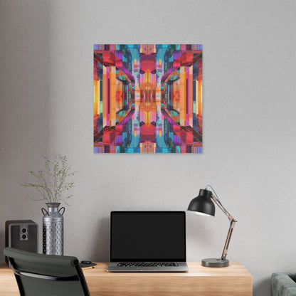 Glitch Origin - Fine Art Print on Canvas