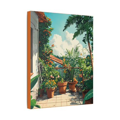 Room with a View - Let's Stay on Vacay Series- Fine Art Print on Canvas