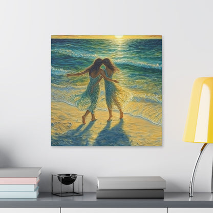 Friends Forever - Mermaids at Heart - Wall Art - on Canvas