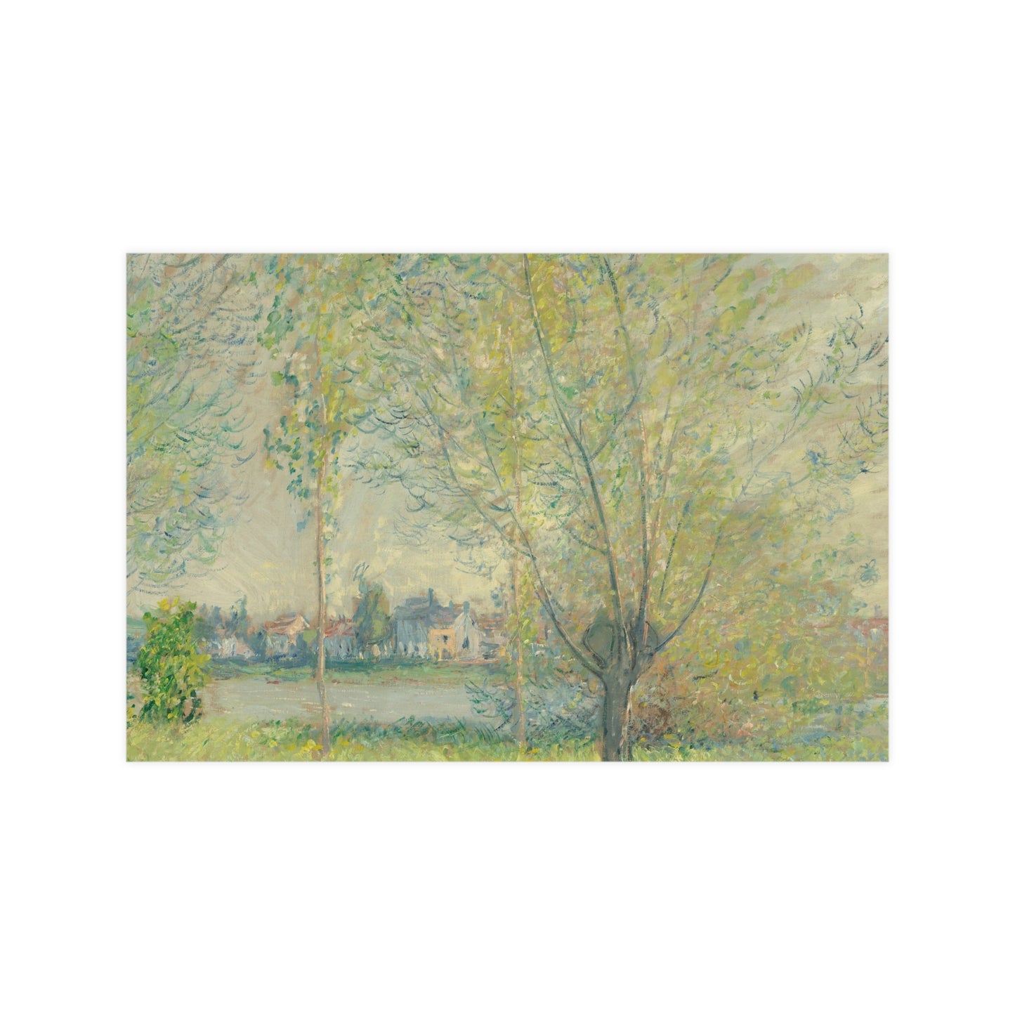 The Willows - Peaceful Landscape Fine Art Poster