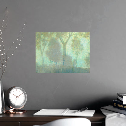 Moonlight - Nocturnal Landscape Fine Art Poster