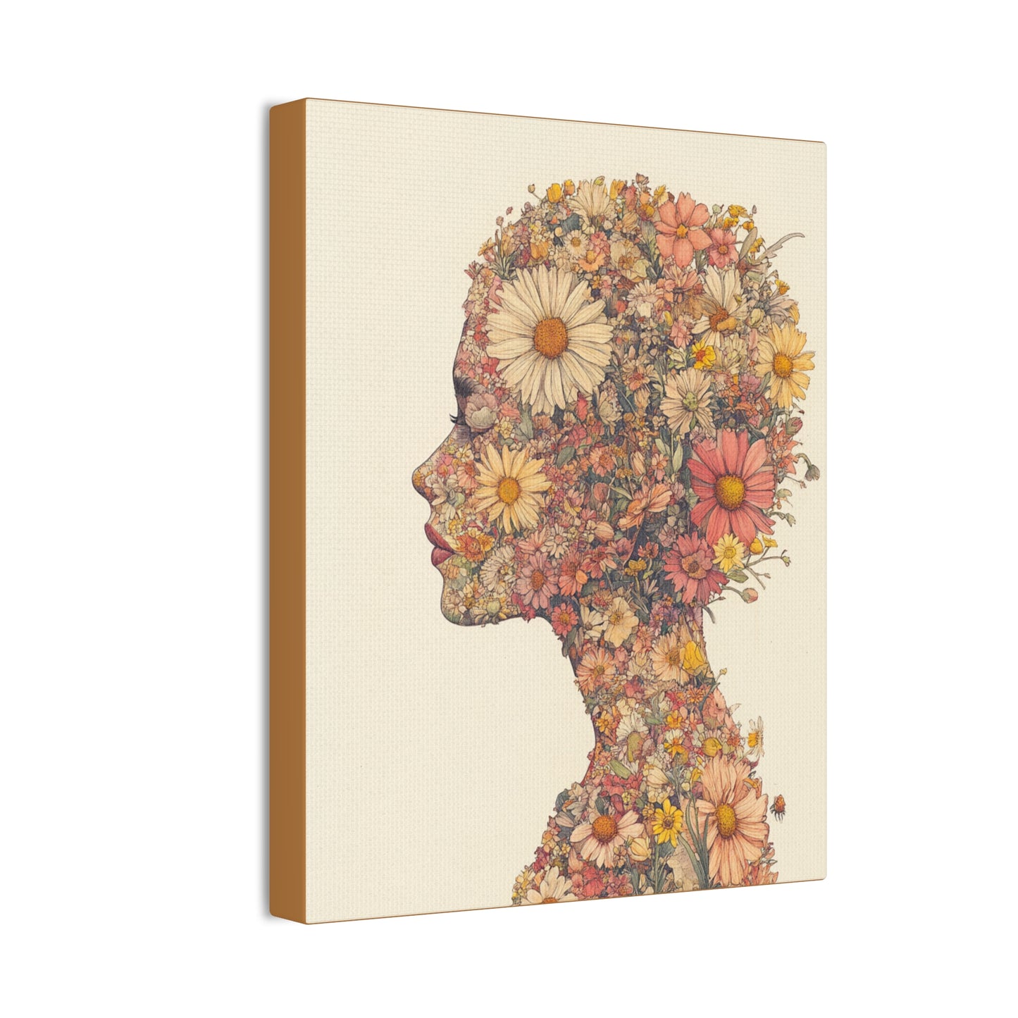 And So She Grew on Canvas