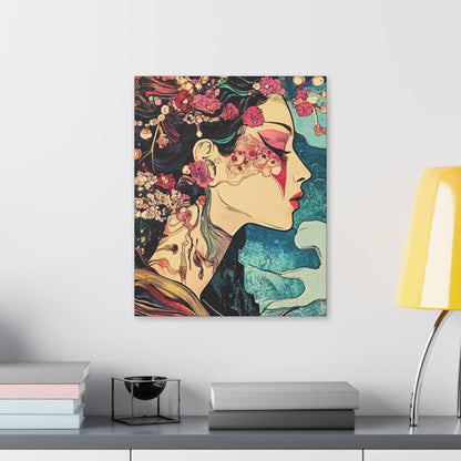 Listen to the Wind - Fine Art Print - on Canvas