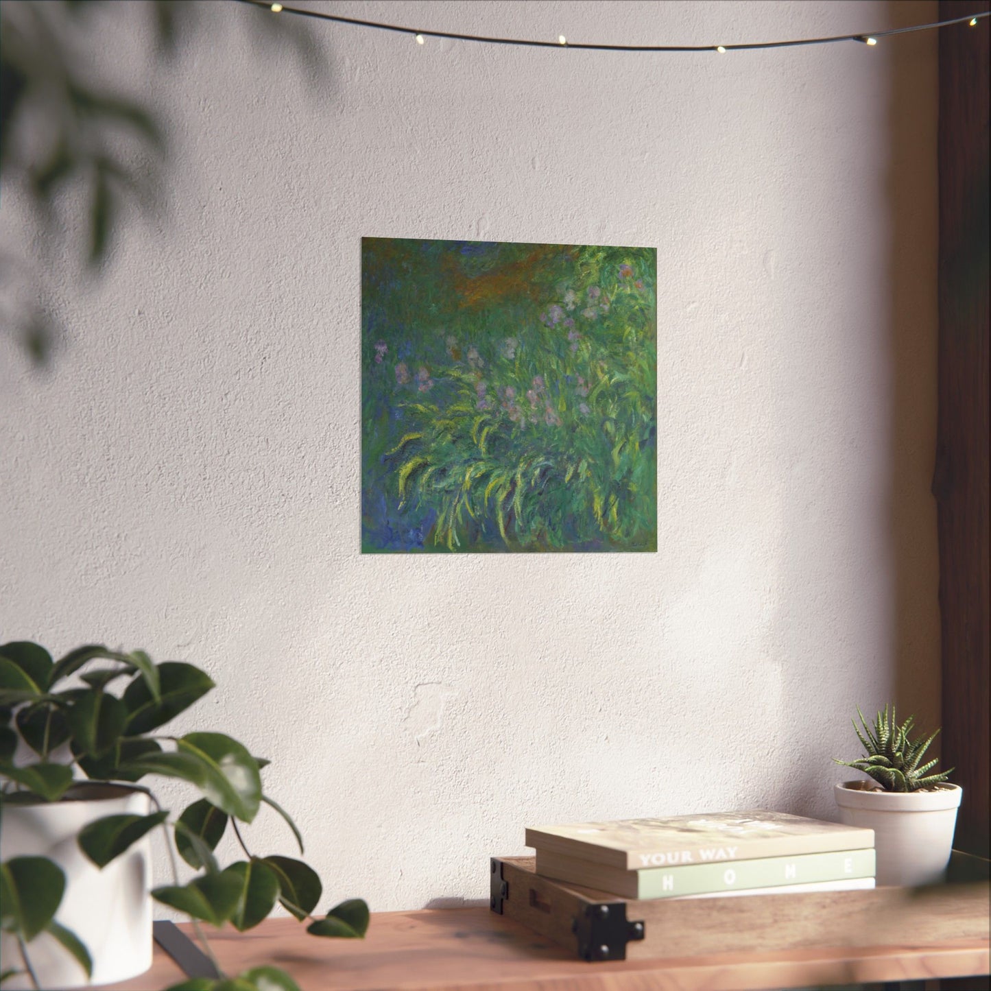 Claude Monet - Irises Botanical Fine Art Print