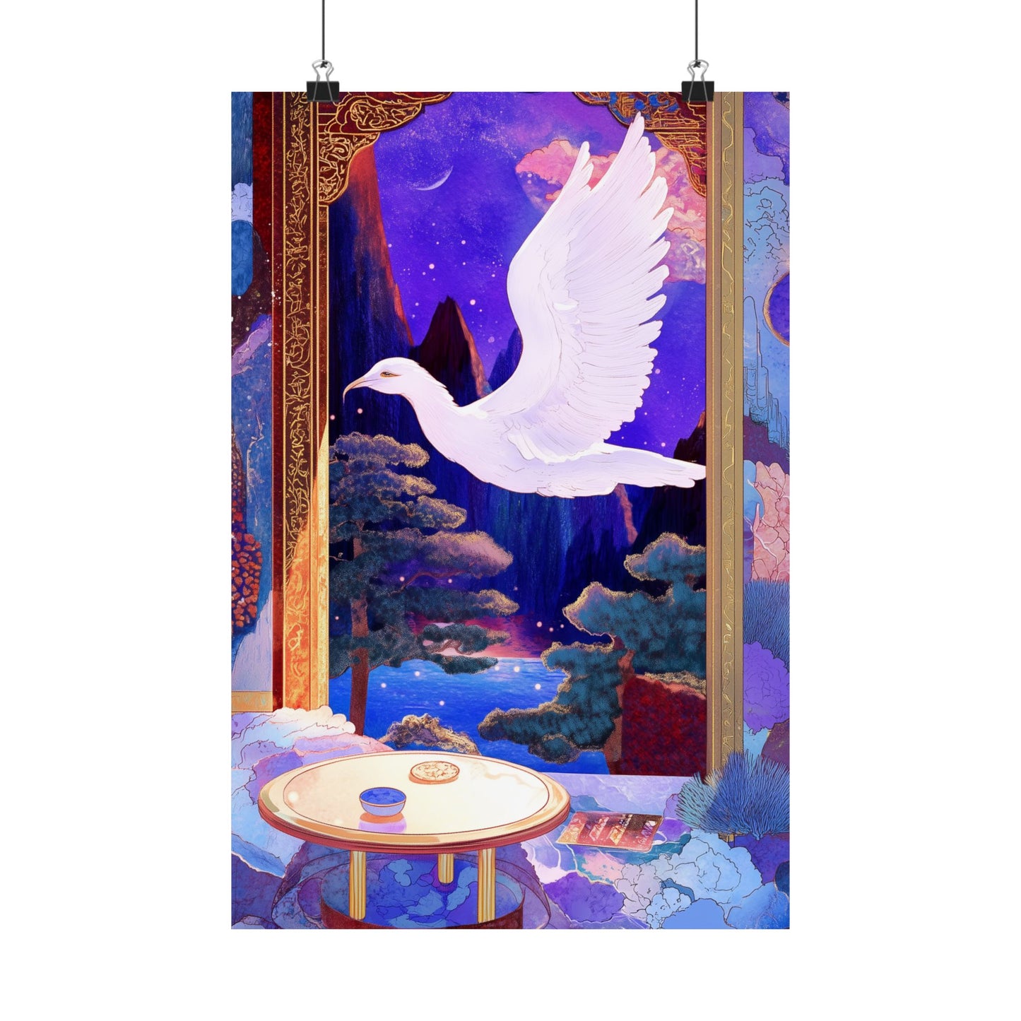 Into the Mystic Dove Messenger Fine Art Print