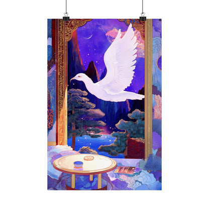 Into the Mystic Dove Messenger Fine Art Print