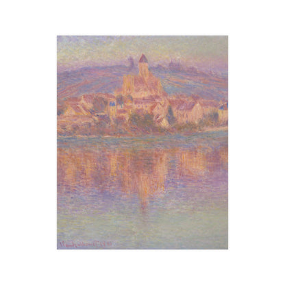 Vetheuil - Monet Village Landscape Fine Art Poster