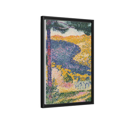 Valley with Fir Shade on the Mountain - Museum Collection - Framed Canvas Print