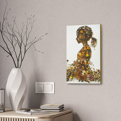 Summers Gone By - Wildflowers Fine Art Print on Canvas