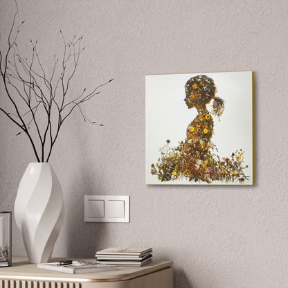 Summers Gone By - Wildflowers Fine Art Print on Canvas