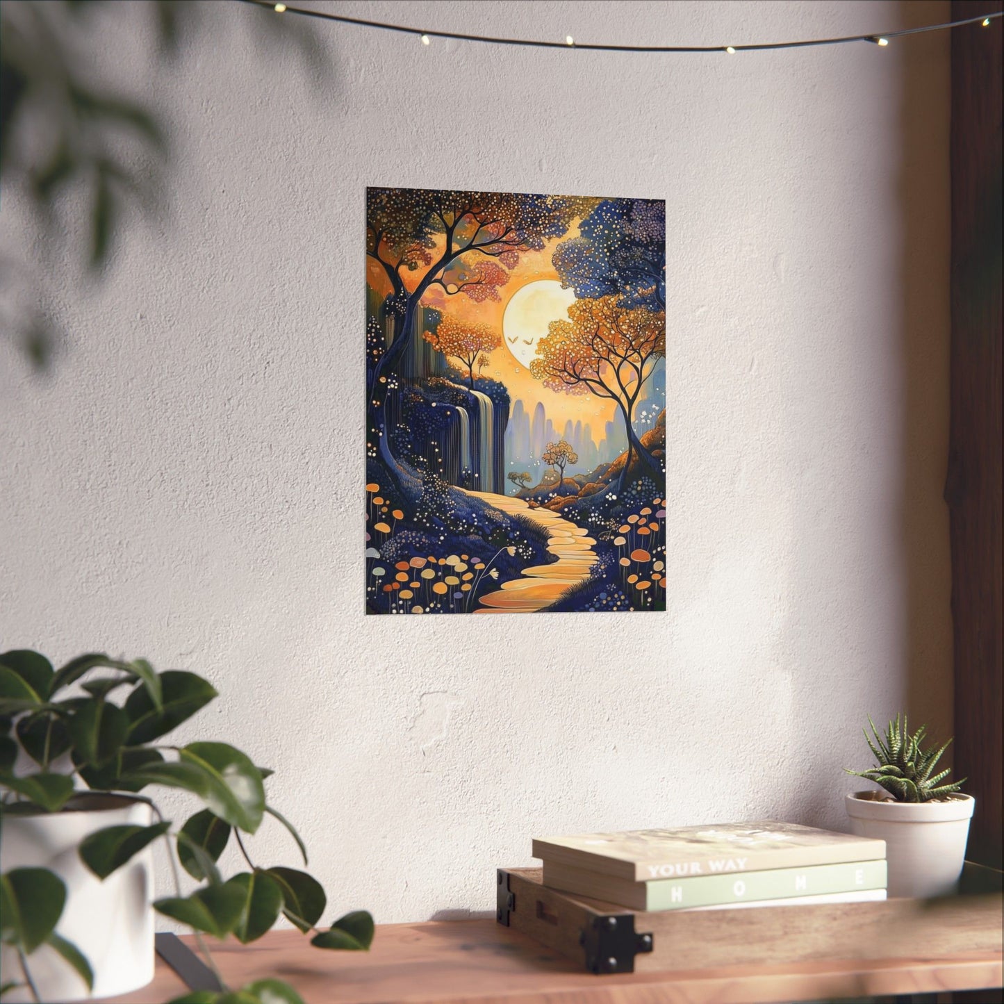 Enchanted Path Fine Art Print - Serene Scenes - Delight in Nature - Wall Art for Home Décor - Posters