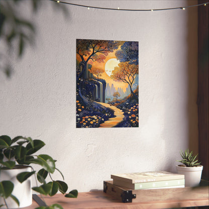 Enchanted Path Fine Art Print - Serene Scenes - Delight in Nature - Wall Art for Home Décor - Posters