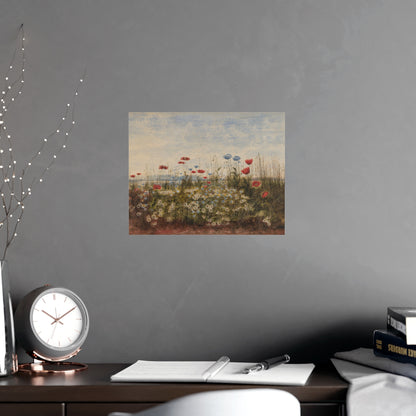 Wildflower Scene - Museum Collection - Fine Art Poster