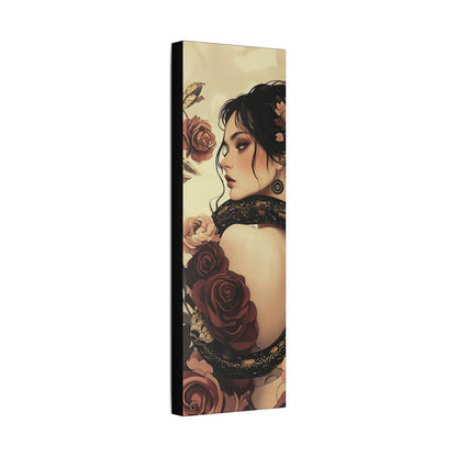 Never Look Back - Secret Garden Series - Fine Art Print on Canvas