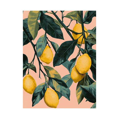 Lovely Lemons Botanical Fine Art Print