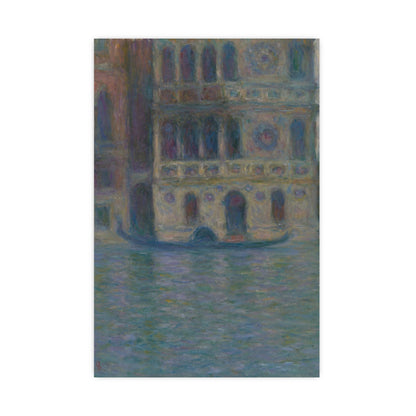Venice Palazzo Dario - Monet Fine Art Poster