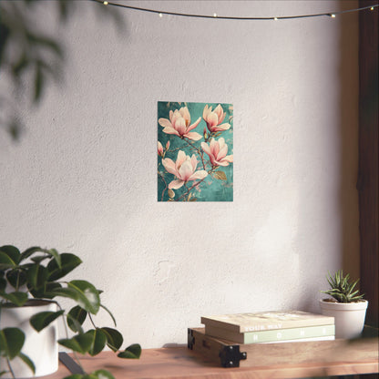 Blossoming Branches Pink Fine Art Print