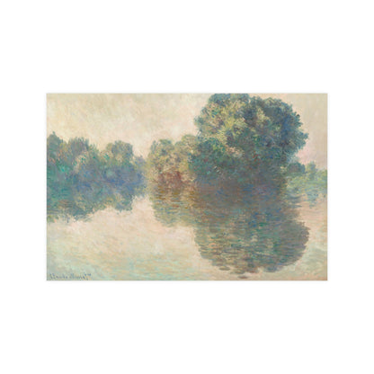 The Seine at Giverny - Monet Fine Art Poster