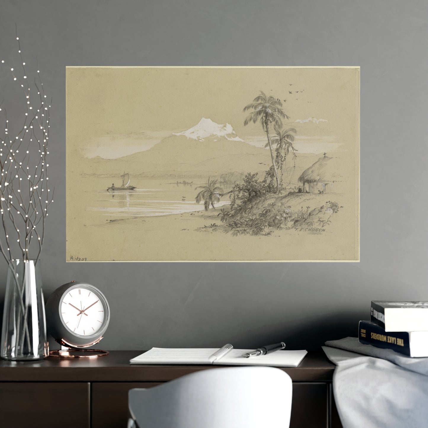Magdalena River South America - Tropical Landscape Fine Art Poster