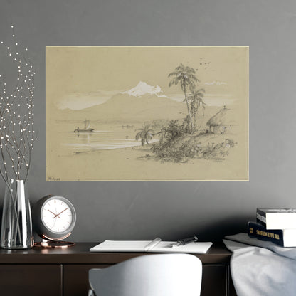 Magdalena River South America - Tropical Landscape Fine Art Poster