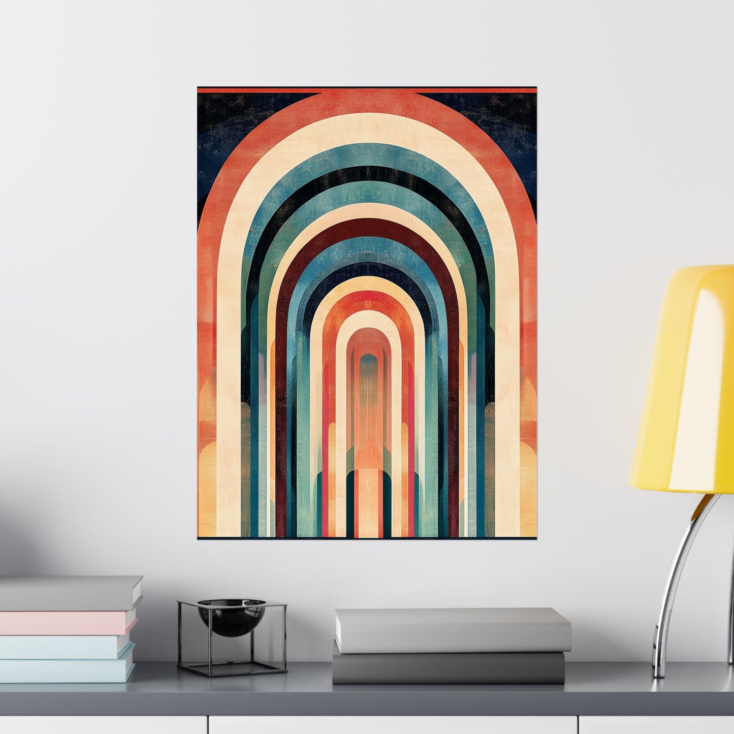 Doors of Perception Fine Art Print - Arches 11:11 - Bauhaus - Bohemian Wall Art - Modern Art - Matte Vertical Poster