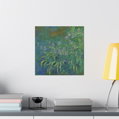 Claude Monet - Irises Botanical Fine Art Print