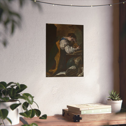 Melancholy by Domenico Feti Vintage Fine Art Print