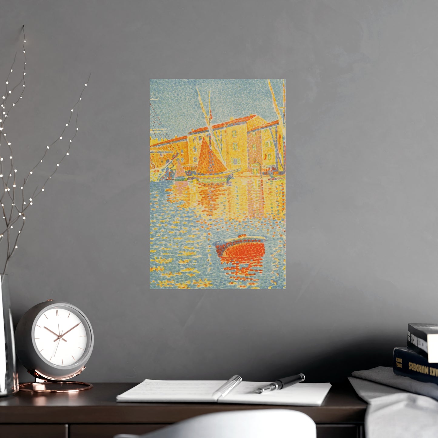 The Buoy La Bouee - Signac Fine Art Poster