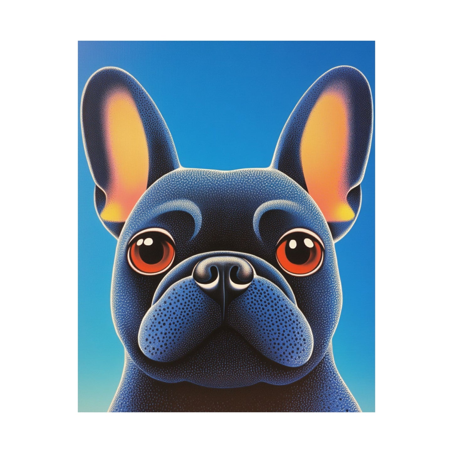 French Bulldog Whimsical Fine Art Print