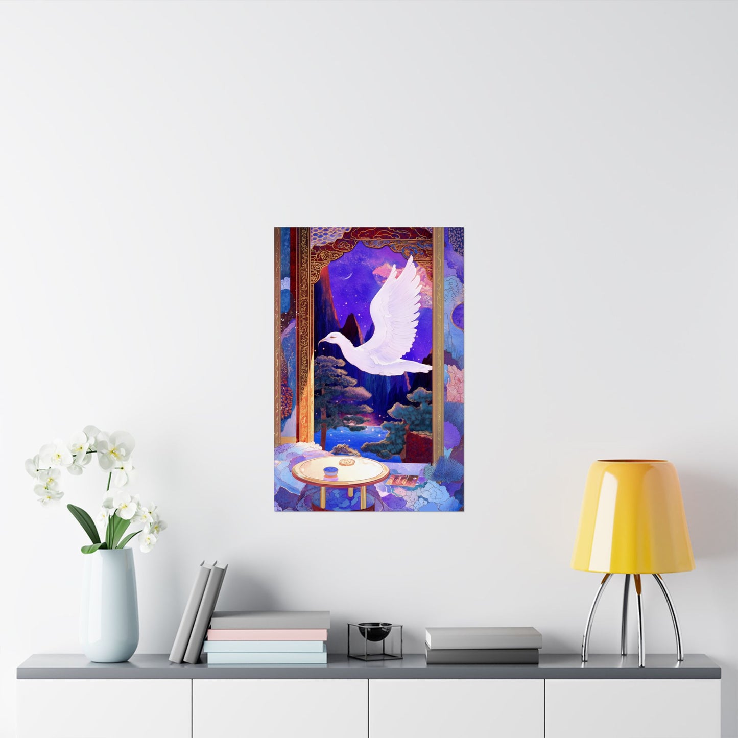 Into the Mystic Dove Messenger Fine Art Print
