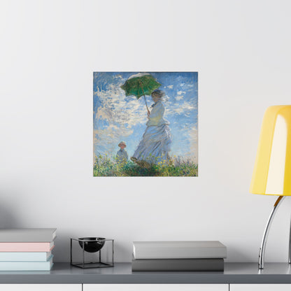 Claude Monet - Woman with a Parasol Fine Art Print